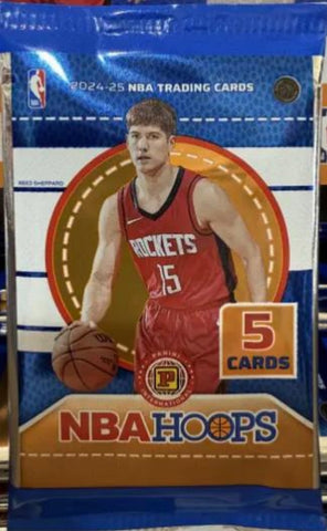 2024- 2025 Hoops Basketball GRAVITY FEED. 5 x card per pack single booster