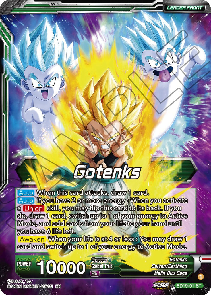 Gotenks // SS3 Gotenks, Extravagant Assault Returns (SD19-01) [Dawn of