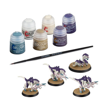 60-13 Warhammer 40K - Tyranids: Temagants & Ripper Swarm + Paints