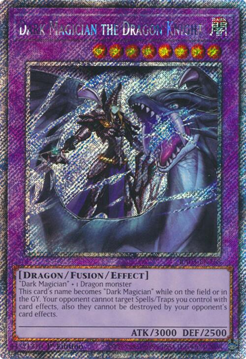 Dark Magician the Dragon Knight (Platinum Secret Rare) [RA03-EN268] Pl