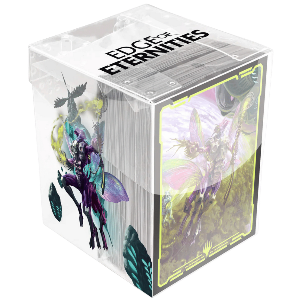 Ultra Pro: Edge of Eternities 100ct Deck Protector Sleeves Clear Box Character Mythic MtG