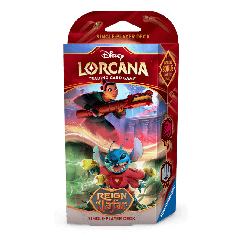 Disney Lorcana Reign Of Jafar Single Player Deck