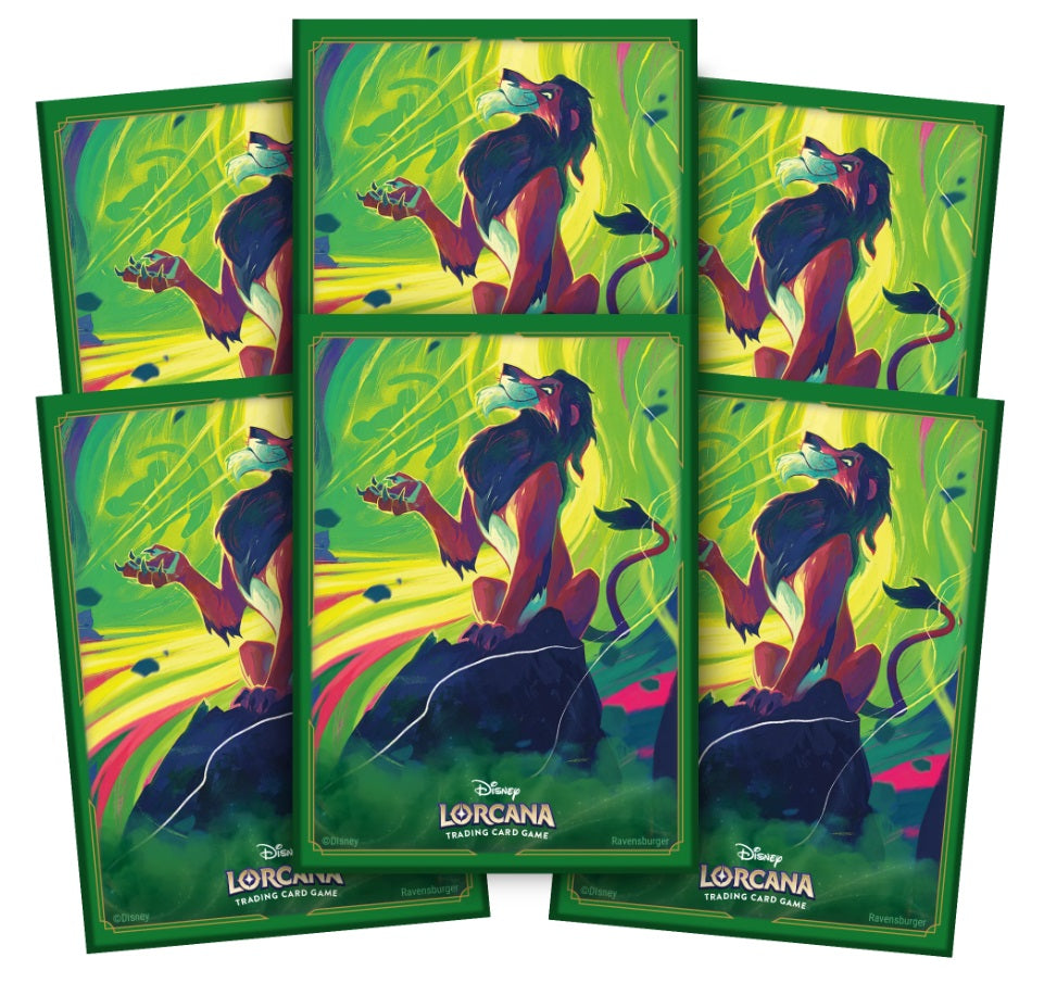 Disney Lorcana Scar, Vengeful Lion Card Sleeves