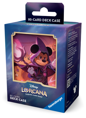 Lorcana - Reign of Jafar Deck Box - Mickey Mouse, Wayward Sorcerer