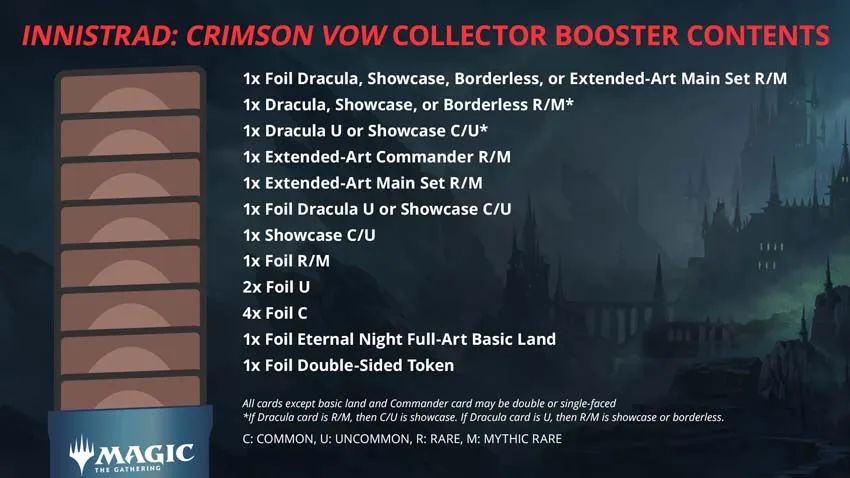 unlimited green wing booster box Innistrad Crimson Vow Collector Booster Box