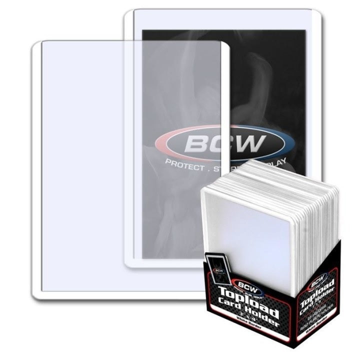 BCW Topload Card Holder 3" x 4"