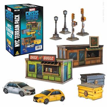 Marvel Crisis Protocol Miniatures Board Game NYC Terrain Expansion