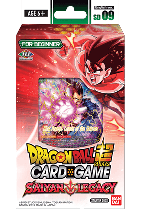 Dragon Ball Saiyan Legacy Series 7 Starter Deck SD09