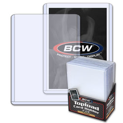 BCW Topload Card Holder 3" x 4"