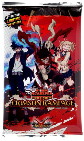 My Hero Academia Crimson Rampage Booster