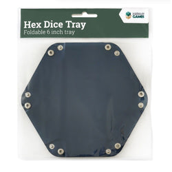 Let's Play Games Foldable 6" Hex Dice Tray