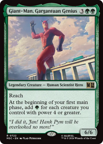 Giant-Man, Gargantuan Genius [Marvel Super Heroes Commander]