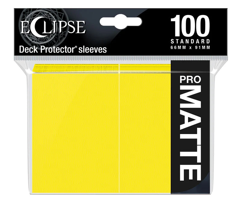 Ultra Pro Matte Eclipse Deck Protector Sleeves Standard x100