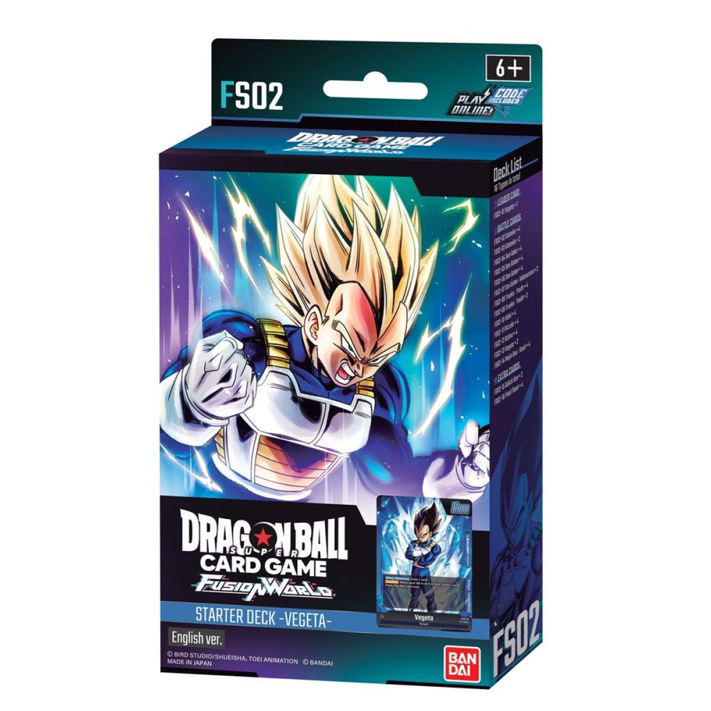 Dragon Ball Super Card Game Fusion World Starter Deck Vegeta [FS02]