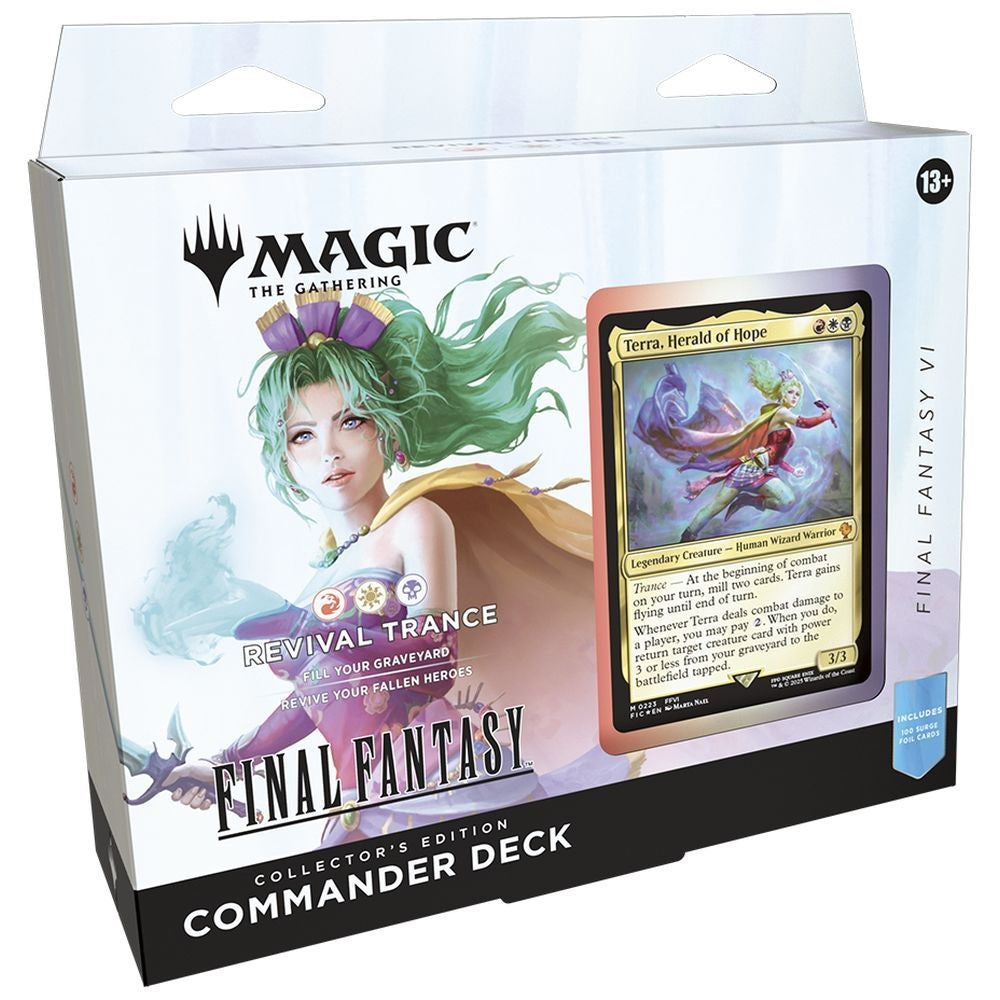 *Limit 1 of each* Magic the Gathering Final Fantasy Commander Deck Collector Edition