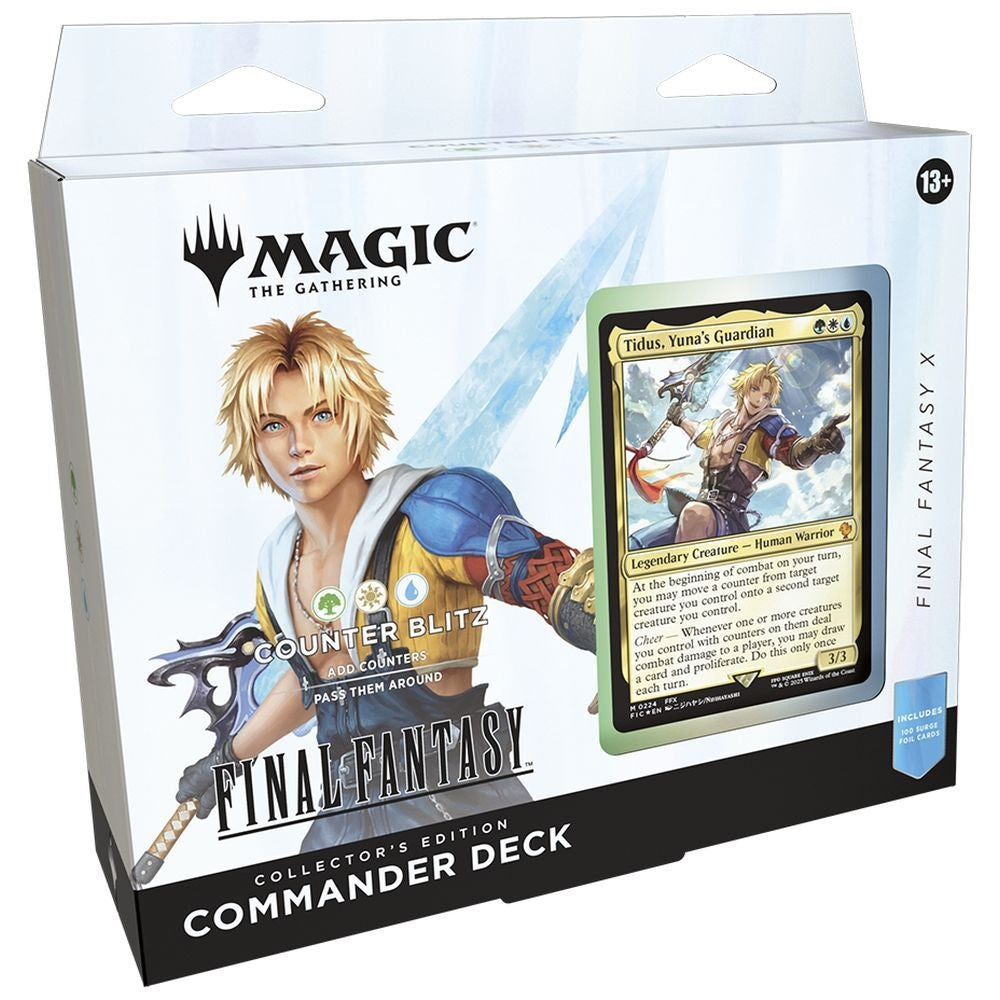 *Limit 1 of each* Magic the Gathering Final Fantasy Commander Deck Collector Edition