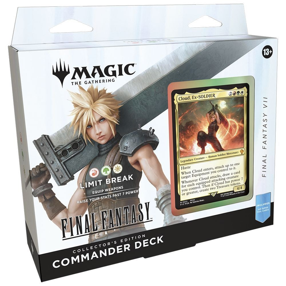*Limit 1 of each* Magic the Gathering Final Fantasy Commander Deck Collector Edition