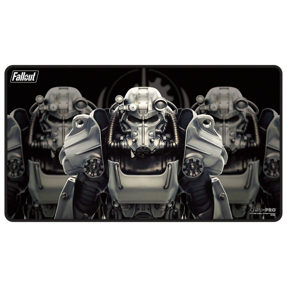 Ultra Pro: Brotherhood of Steel Black-Stitched Playmat for Bethesda - Fallout