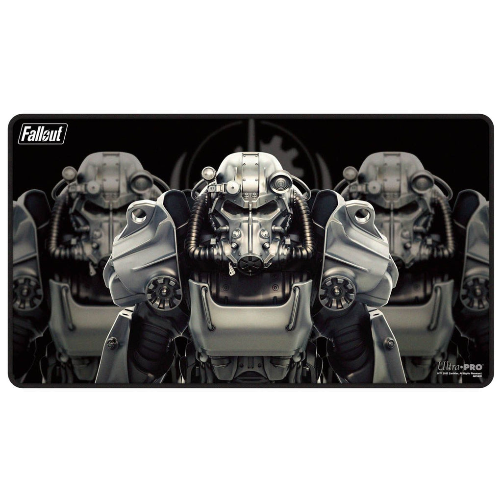 Ultra Pro: Brotherhood of Steel Black-Stitched Playmat for Bethesda - Fallout