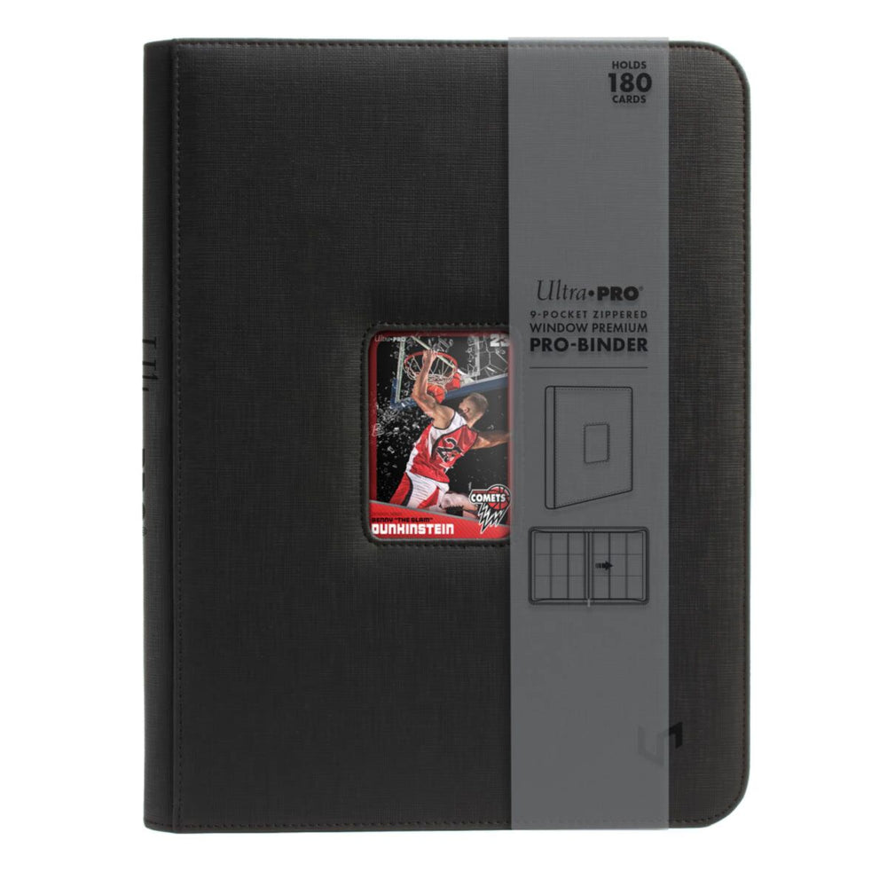 Ultra Pro: 9-Pocket Zippered Window Premium PRO-Binder