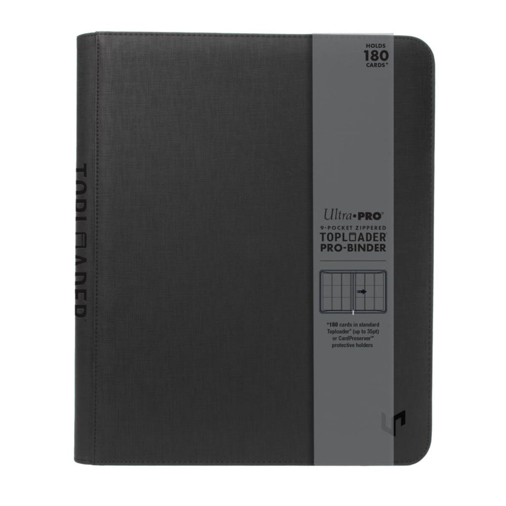 Ultra Pro: 9-Pocket Zippered Toploader Premium PRO-Binder