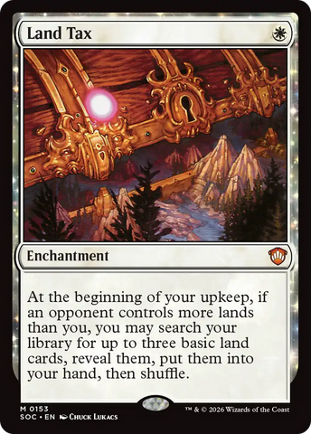 Land Tax [Secrets of Strixhaven Commander]