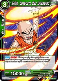 Krillin, Destructo Disc Unleashed (Divine Multiverse Draft Tournament) (DB2-067) [Tournament Promotion Cards]