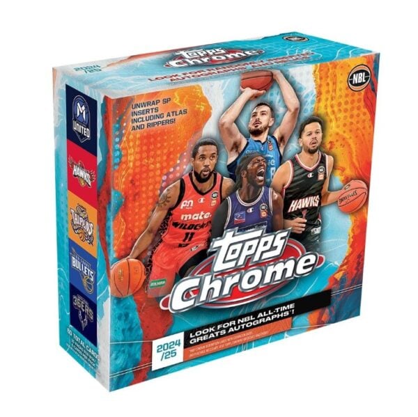 TOPPS CHROME 2024/25 NBL BASKETBALL MEGA PACK