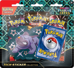 Pokemon TCG Scarlet & Violet 4.5 Paldean Fates Tech Sticker Blister