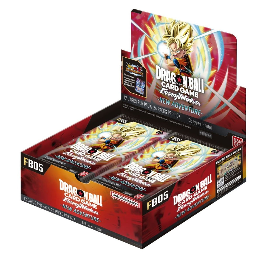 Dragon Ball Super Card Game Fusion World New Adventure Booster Box [FB05]