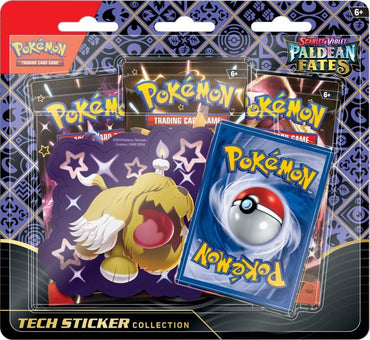 Pokemon TCG Scarlet & Violet 4.5 Paldean Fates Tech Sticker Blister