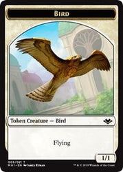 Bird (003) // Spider (014) Double-Sided Token [Modern Horizons Tokens]