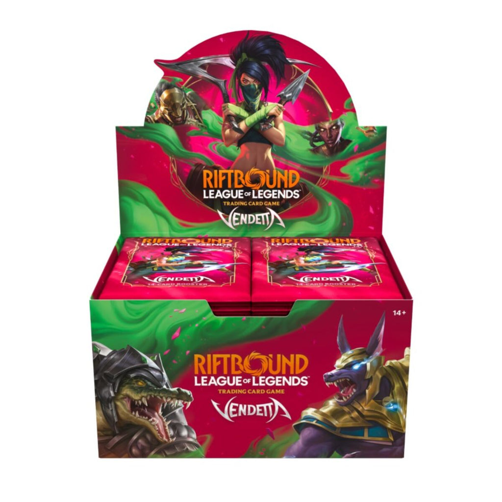 *Limit 1* Riftbound: League of Legends TCG  Vendetta Booster Box (Approx 31 Jul 2026)