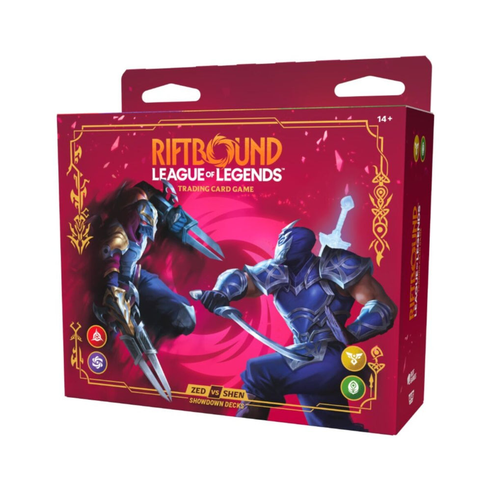 Riftbound: League of Legends TCG Vendetta Zed vs Shen Showdown Deck (Approx 31 Jul 2026)