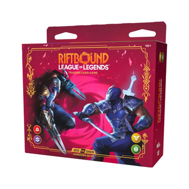 Riftbound: League of Legends TCG Vendetta Zed vs Shen Showdown Deck (Approx 31 Jul 2026)
