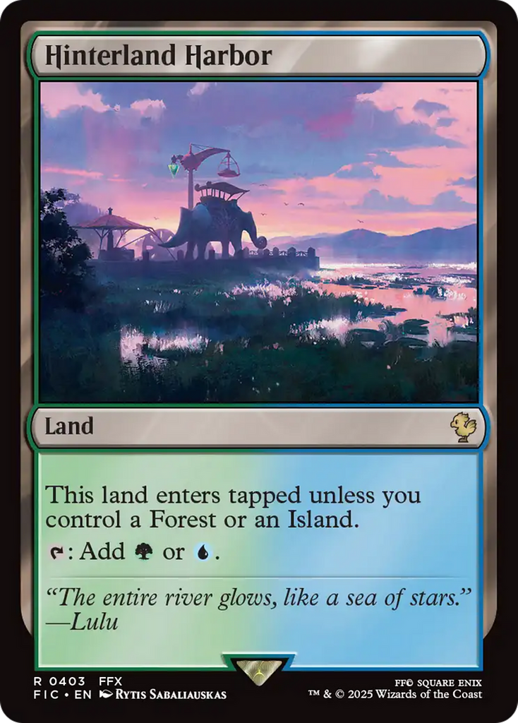 Hinterland Harbor [FINAL FANTASY Commander]