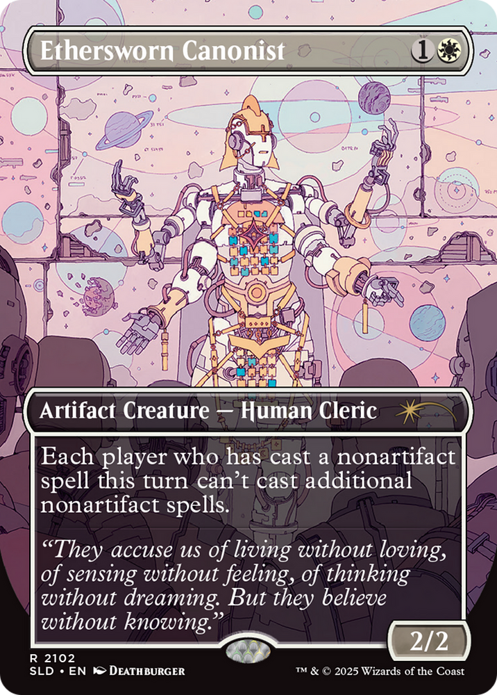 Ethersworn Canonist (Galaxy Foil) [Secret Lair Drop Series]