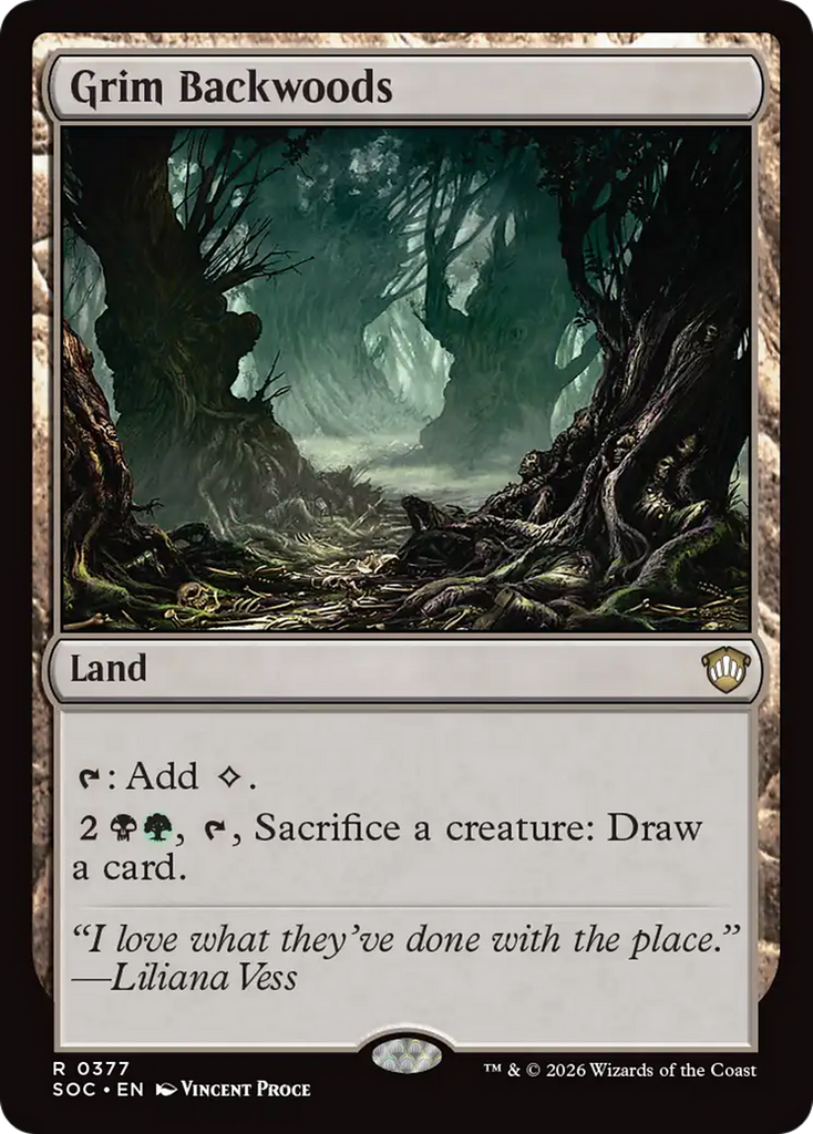Grim Backwoods [Secrets of Strixhaven Commander]