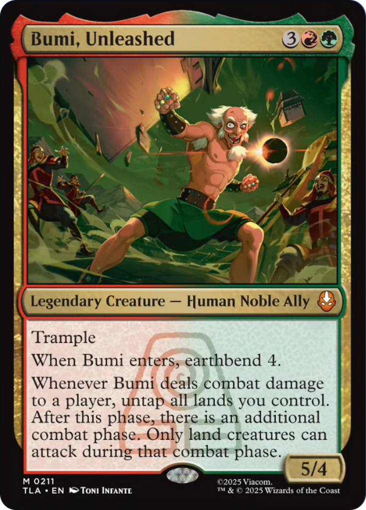 Bumi, Unleashed [Avatar: The Last Airbender]