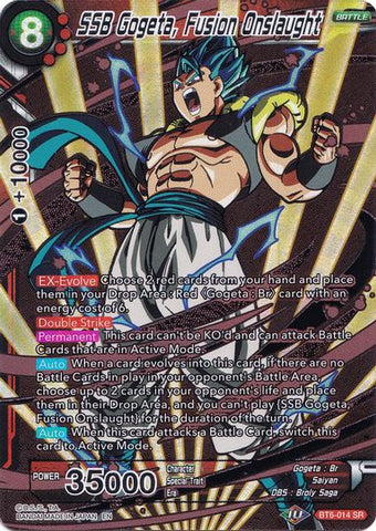 SSB Gogeta, Fusion Onslaught (Collector's Selection Vol. 1) (BT6-014) [Promotion Cards]