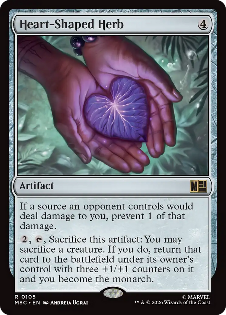Heart-Shaped Herb (Surge Foil) [Marvel Super Heroes Commander]