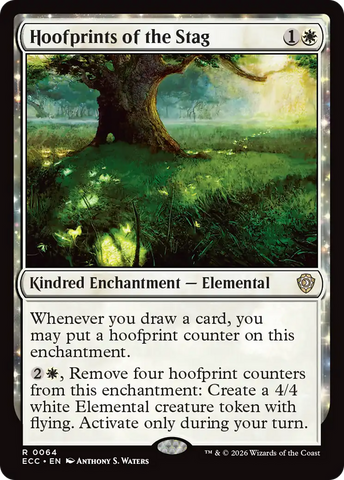 Hoofprints of the Stag [Lorwyn Eclipsed Commander]