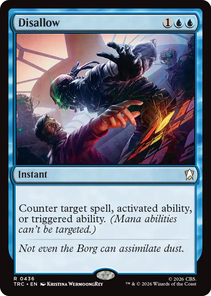 Disallow (Surge Foil) [Star Trek Commander]
