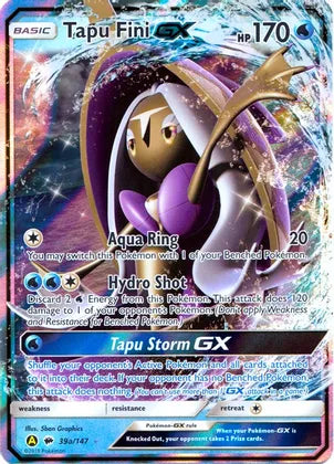 Tapu Fini GX (39a/147) [Alternate Art Promos]