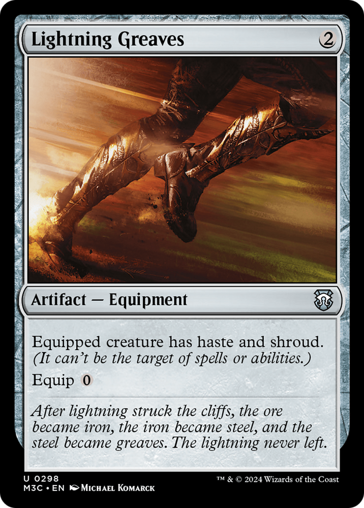 Lightning Greaves [Modern Horizons 3 Commander]