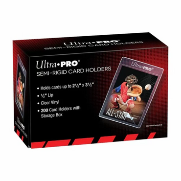 Ultra Pro Semi-Rigid Card Holder 2 1/2" x 3 1/2"