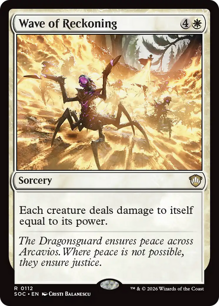 Wave of Reckoning [Secrets of Strixhaven Commander]