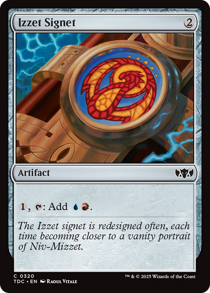Izzet Signet [Tarkir: Dragonstorm Commander]