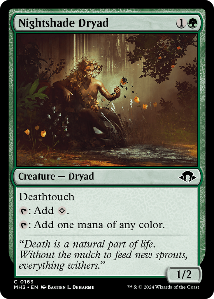 Nightshade Dryad [Modern Horizons 3]