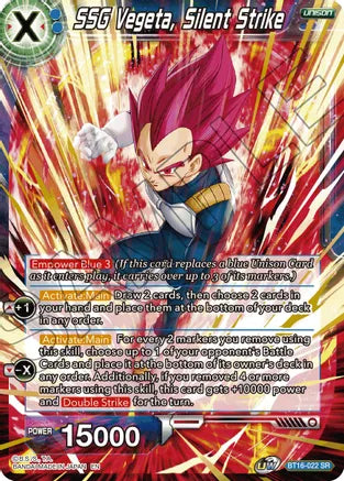 SSG Vegeta, Silent Strike (BT16-022) [Realm of the Gods]